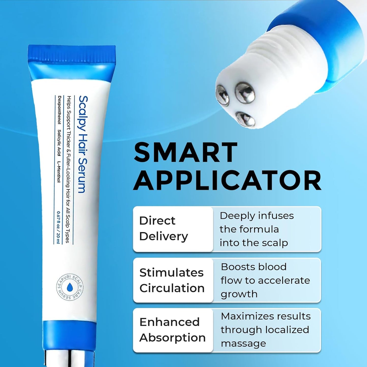 Seapuri Scalp Hair Growth Serum