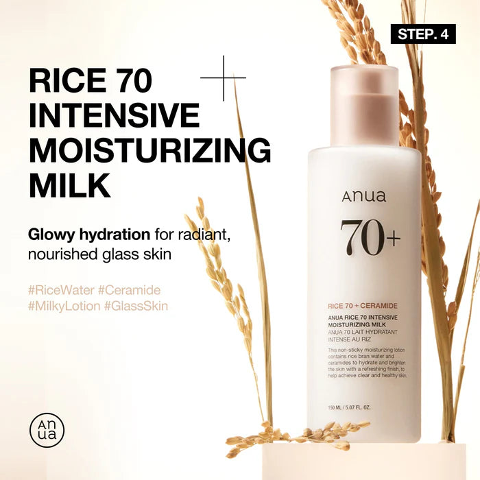 Anua Rice Essence 4-Piece Skincare Set